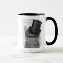 Buscar gato gris tazas Steampunk