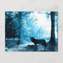 Buscar lobo negro postales Bosque
