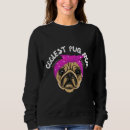 Buscar pug sudaderas Clásico