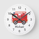 Buscar motor relojes de pared Rojo