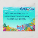 Buscar debajo del mar tarjetas Pescados