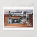 Buscar máquina de coser postales Retro