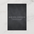 Buscar tiza tarjetas de visita Elegante