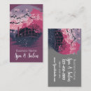 Buscar dark floral tarjetas de visita Botánico