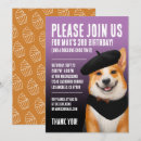 Buscar corgi invitaciones Cualquier niño