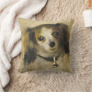 Buscar retrato del mascota cojines Lindo cachorro