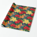 Buscar hawaiano papel de regalo Hibisco