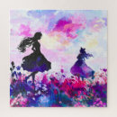 Buscar pintura de hadas puzzles Floral
