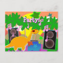 Buscar animal del dibujo animado postales General y unisex