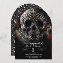 Buscar skull wedding invitaciones Halloween
