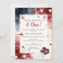 Buscar con el punto blanco invitaciones 4 de julio