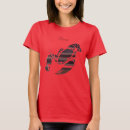Buscar lobo rojo camisetas Marisco