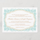 Buscar vintage invitaciones Ornamentado