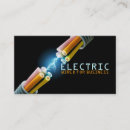 Buscar cable eléctrico tarjetas de visita Bombilla