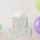 Buscar estrellas coloridas papel de regalo Cualquier niño