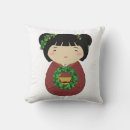 Buscar kokeshi cojines Japón