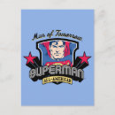 Buscar bandera de acero postales Superman