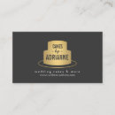 Buscar repostería y pastelería tarjetas de visita Cocinero