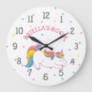 Buscar unicornio relojes de pared Arcoíris