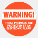 Buscar alarmas pegatinas Seguridad