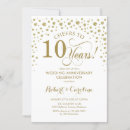 Buscar 10 años de celebración invitaciones Para ellos