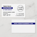 Buscar policía tarjetas de visita Aplicación de la ley