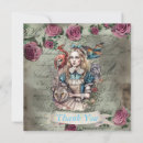 Buscar alice in wonderland tarjetas Para todos
