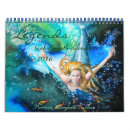 Buscar sirenas calendarios Acuarela