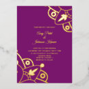 Buscar mandala púrpura invitaciones Indio