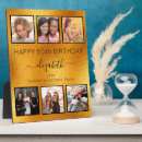 Buscar cumpleaños 80 placas fotograbadas Para ella
