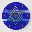 Buscar hanukkah relojes de pared Judío