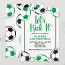 Buscar fútbol invitaciones Cualquier niño