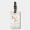 Buscar wedding etiquetas para maletas Recién casados