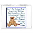 Buscar oso de peluche calendarios Azul