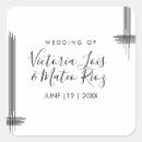 Buscar blanco y negro abstracto pegatinas Minimalista