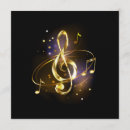 Buscar clef invitaciones Negro