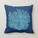 Buscar azul coralino cojines Océano