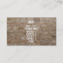 Buscar wall tarjetas de visita Albañilería