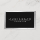 Buscar falsa plata tarjetas de visita Profesional