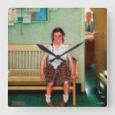 Buscar norman rockwell relojes de pared Saturday evening post
