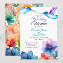 Buscar colibrí invitaciones Elegante