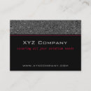 Buscar leñador tarjetas de visita Negro