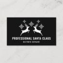 Buscar papá noel tarjetas de visita Reno