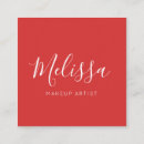 Buscar rojo tarjetas de visita Minimalista