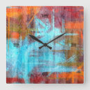 Buscar pinturas abstractas relojes de pared Artista