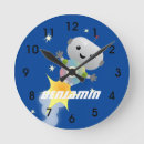 Buscar cohete relojes de pared Adorable