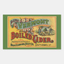 Buscar publicidad rectangulares pegatinas Retro