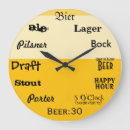 Buscar cerveza relojes de pared Lager
