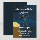 Buscar telescopio invitaciones Astronomía