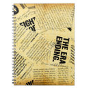 Buscar periódico viejo cuadernos Vintage